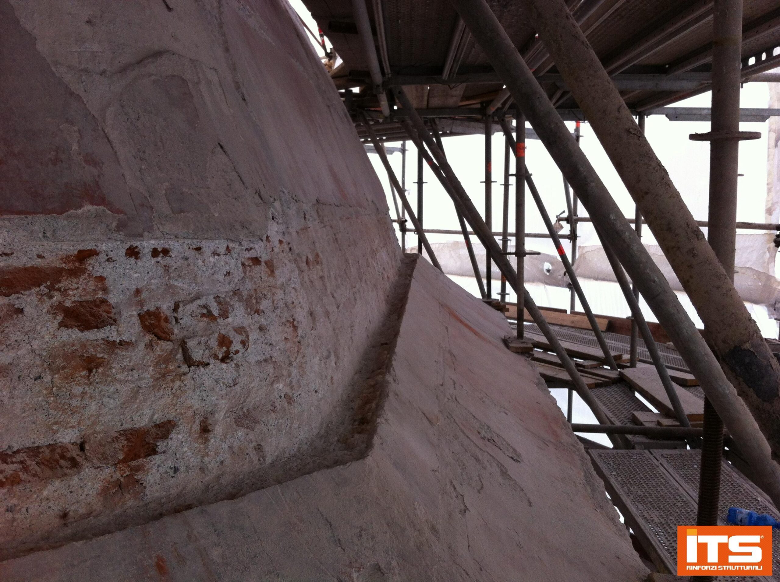 Cupola Cattedrale di San Lorenzo — Genova — fotografia di cantiere 10